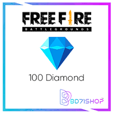 Free Fire Diamond Top Up 100 Diamonds