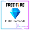 Free Fire Diamond Top Up: 11200 Diamonds