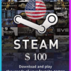 Steam Wallet 100 USD Code