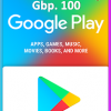 Google Play Gift Voucher 100 GBP