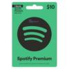 Spotify Gift Card 10 Usd